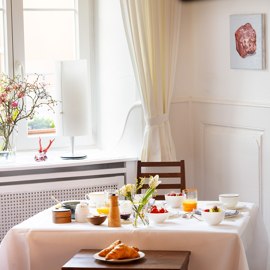 Frühstück im Hirschen - Serviert am Tisch