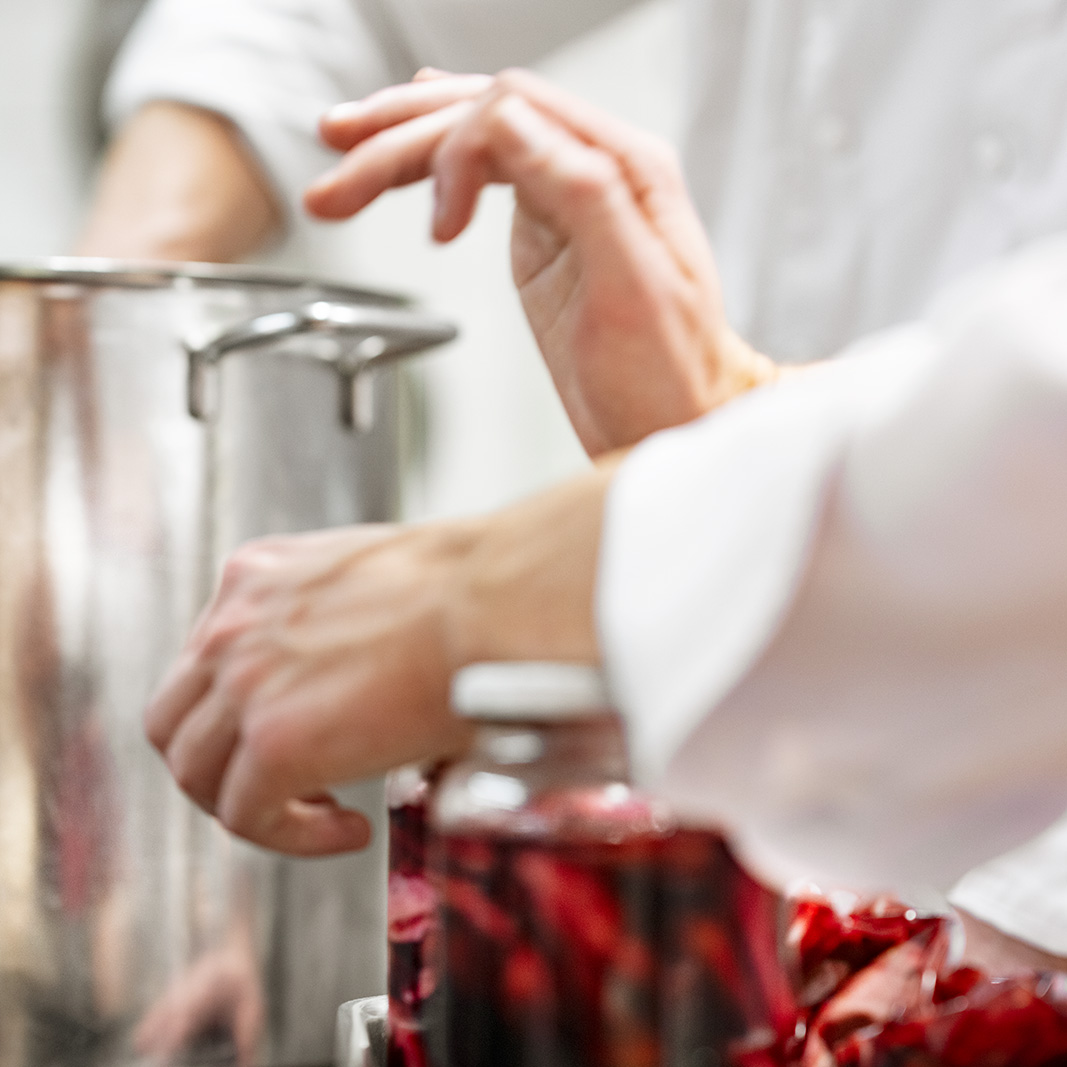 L'équipe de cuisine au Hirschen Sulzburg